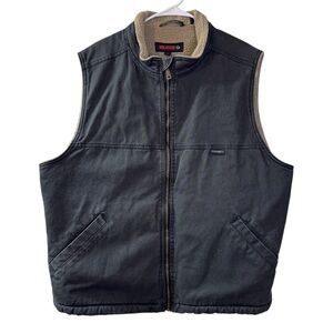 Wolverine Upland Vest Sherpa lined Men’s XL workwear warm layer